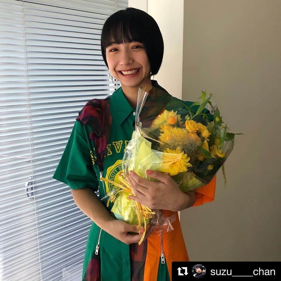 アツシナカシマのインスタグラム：「#atsushinakashima #アツシナカシマ #山之内すず #ヒルナンデス @suzu____chan」