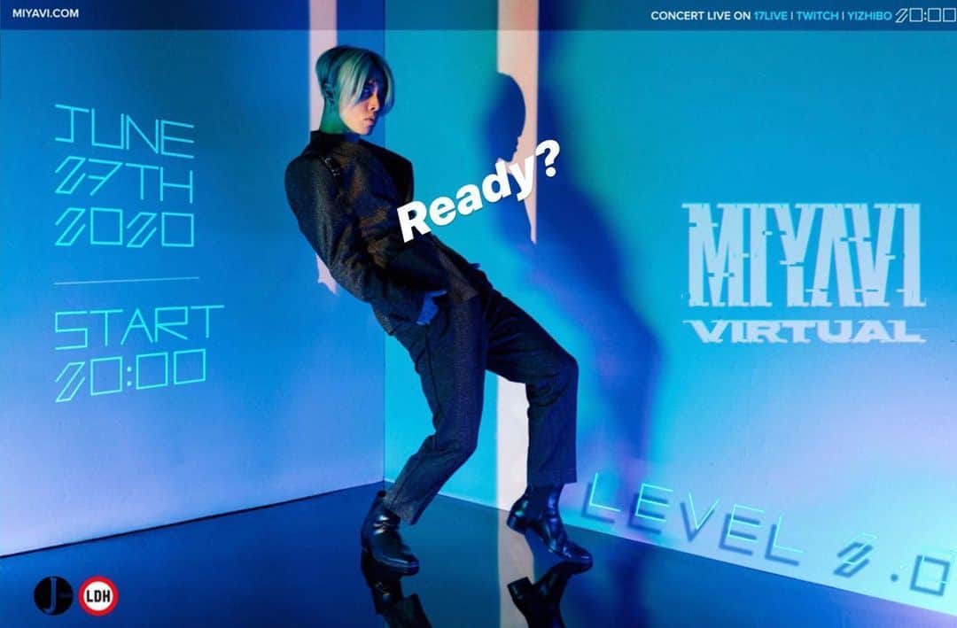 雅-MIYAVI-さんのインスタグラム写真 - (雅-MIYAVI-Instagram)「准备了吗？  #MIYAVIVirtual  #Repost @comiyaviww ・・・ [LIVE] ⠀ Don't miss this Saturday the new appointment w #MIYAVIVirtual 「Virtual LIVE - Level 2.0」edition !🎉 ⠀ ⠀ ▶️ Pick your Live #streaming platform & join in !!!⠀ ⠀ #Repost @miyavi_staff ⠀ ---⠀ 進化系バーチャルライヴ⠀ 「Virtual LIVE - Level 2.0」live on  @17livestreaming (Japan + SE Asia)  @twitch (U.S.,EU)  #Weibo(China)  6.27(SAT)‪20:00‬ START⠀  #MIYAVI #Samuraiguitarist #HolyNights」6月24日 17時23分 - miyavi_ishihara