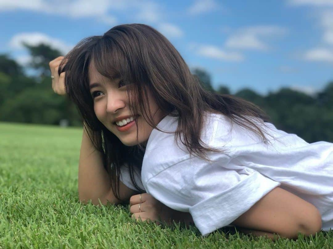 高嶋菜七さんのインスタグラム写真 - (高嶋菜七Instagram)「☀️☀️☀️☀️ #梅雨の晴れ間」6月24日 17時51分 - nana_takashima_tpd