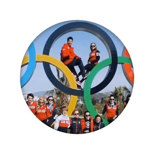 ディラン・モスコビッチのインスタグラム：「Amidst all of the division and uncertainty happening in our world these days it is nice to reflect on some powerful moments of unity and spirit! I am so proud and honoured to be part of the Olympic and sport movement that, as athletes, represents a beacon of hope, strength, love and togetherness.  #happyolympicday !! . #olympics #sochi #teamcanada #athlete #figureskating」