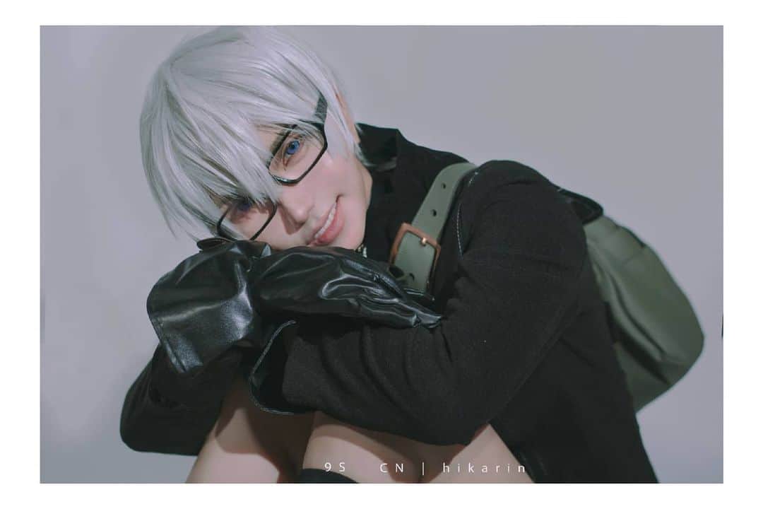 ひかりんのインスタグラム：「Bringing it back ! Híkarin plays Nier Automata on Twitch Coming soon 😊 Photo | @meowstars #nierautomata #9s #cosplay」