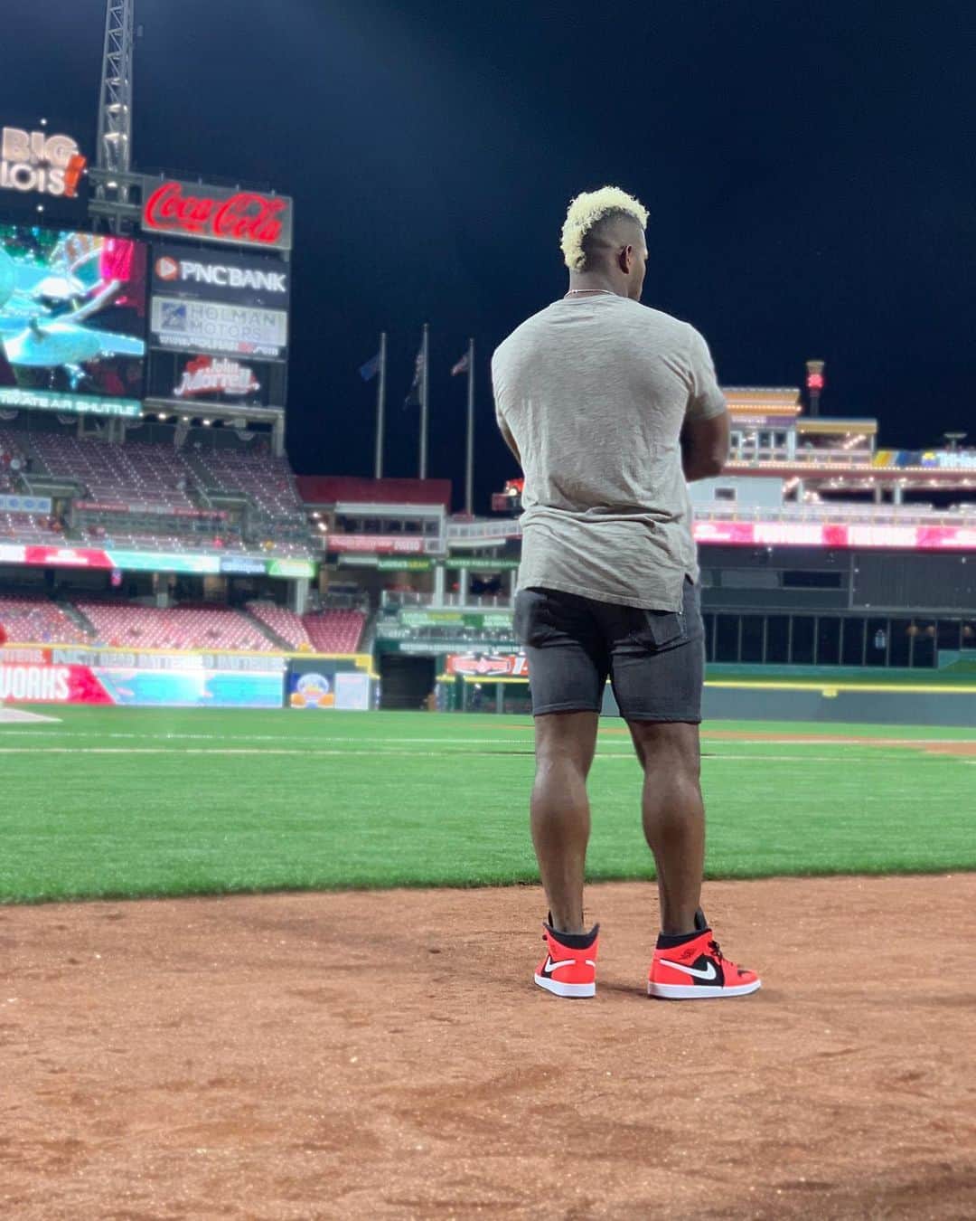 ヤシエル・プイグのインスタグラム：「Baseball is back and God knows I’m ready #letthewildhorseloose」