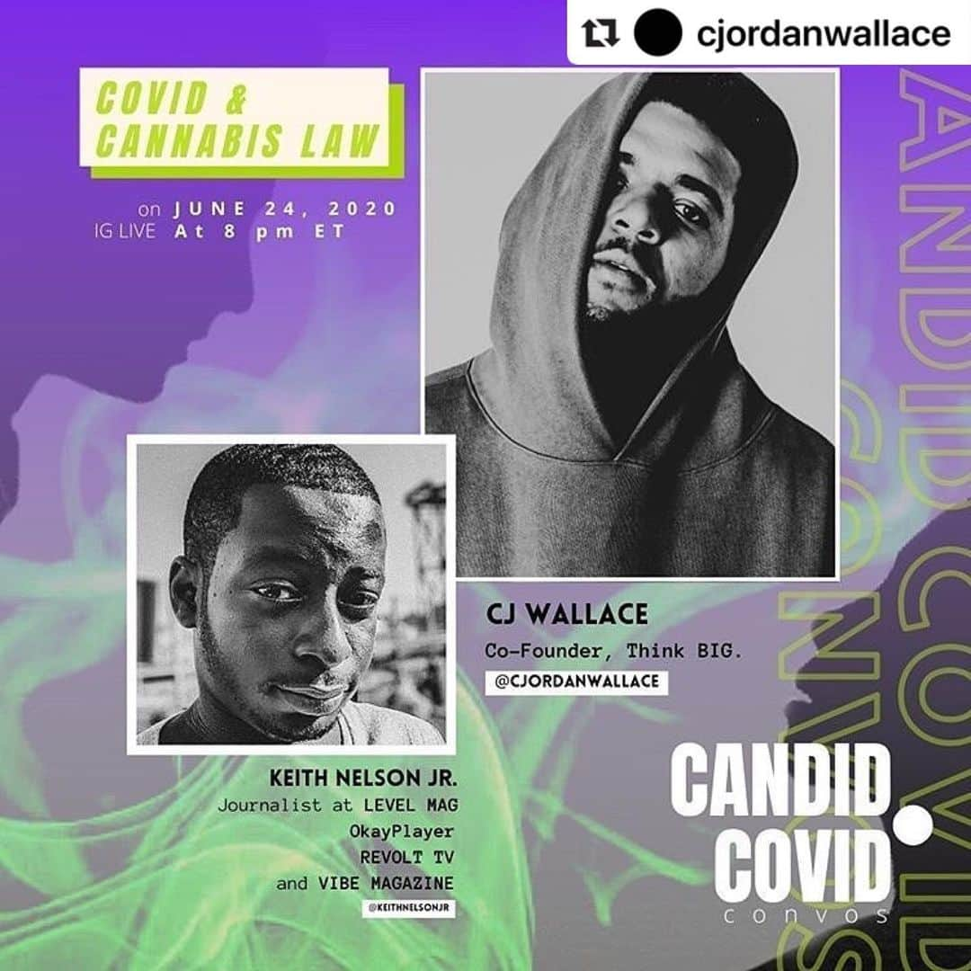 フェイス・エヴァンスさんのインスタグラム写真 - (フェイス・エヴァンスInstagram)「#Repost @cjordanwallace with @make_repost ・・・ tomorrow 5pm pst/ 8pm est #candidcovidconvos w/ @keithnelsonjr ✊🏾 tune in ‼️」6月24日 12時34分 - therealfaithevans