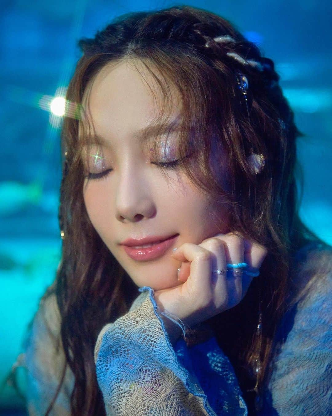 テヨン さんのインスタグラム写真 - (テヨン Instagram)「🐳🐬💧🧊💙」6月24日 12時42分 - taeyeon_ss