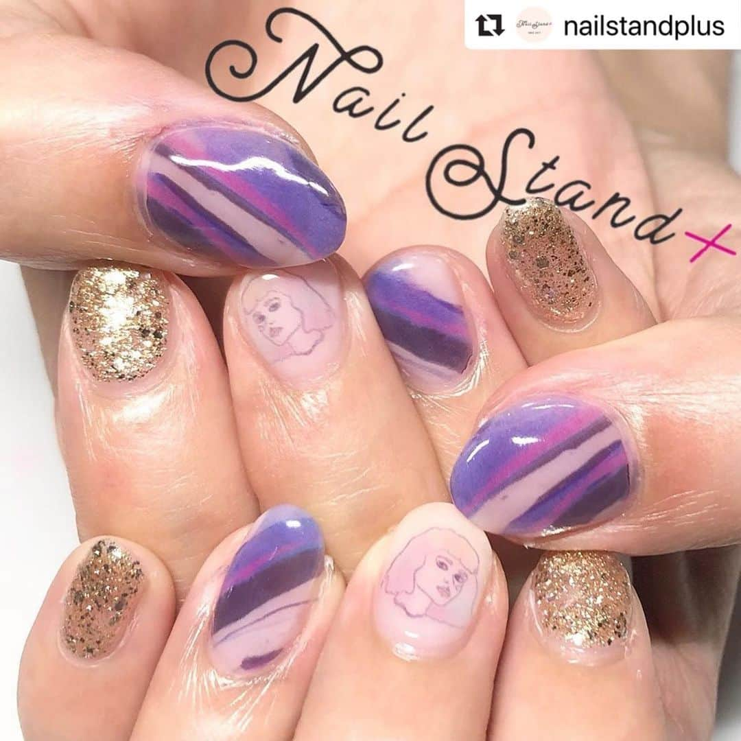 ネイルスタンド　ツメコさんのインスタグラム写真 - (ネイルスタンド　ツメコInstagram)「#Repost @nailstandplus with @make_repost  とってもかわいい組み合わせ‼️ 思わずりぽすと🍓🍓🍓 ・・・ こんばんは👐🏻♡ なかなか評判の良いネイルデザインを ご紹介しちゃいます🥰 . ちなみに二つのデザインを ちょっと混ぜこぜして 個性強めのネイルに仕上げました💜 どうですか、なかなか可愛いかと🤩♡ . .  #NailStand＋ #nail #ネイルスタンドプラス #彦根 #ネイルサロン彦根 #彦根ネイルサロン #彦根市 #彦根観光地 #プリンターネイル #デザインネイル #ツメコ #tsumeco #nails #春ネイル #ジェルネイル #ネイルサロン滋賀 #時短ネイル #大人可愛い #スピーディーネイル #米原ネイルサロン #長浜ネイルサロン  #💅 #ツメコネイル #多賀ネイルサロン #ネイルサロン多賀 #子供同伴ok」6月24日 12時49分 - tsume.co