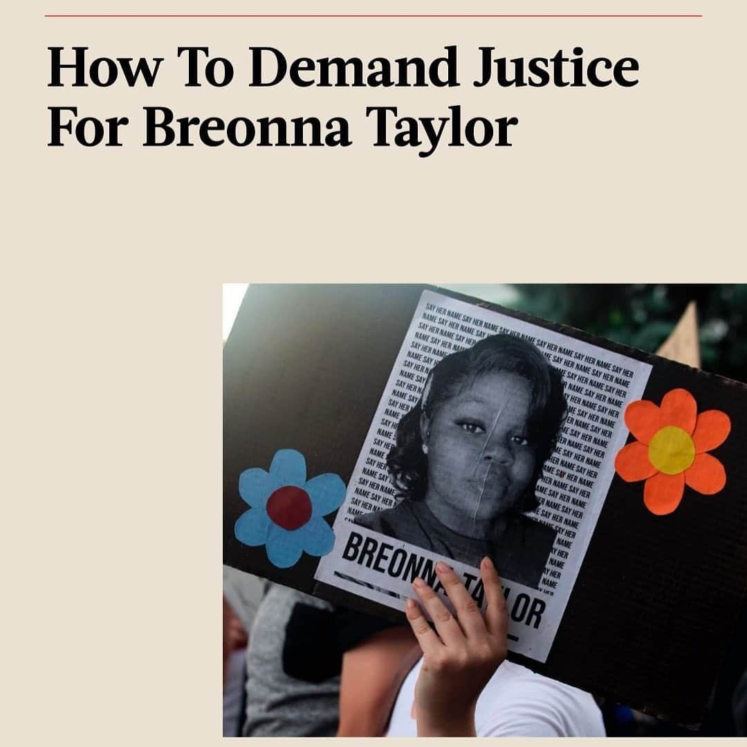 カーステン・ヴァングスネスさんのインスタグラム写真 - (カーステン・ヴァングスネスInstagram)「Repost• @bustle It's been over 100 days since Breonna Taylor was murdered and justice has still not been served. Link in bio for ways you can help.」6月24日 13時01分 - kirstenvangsness