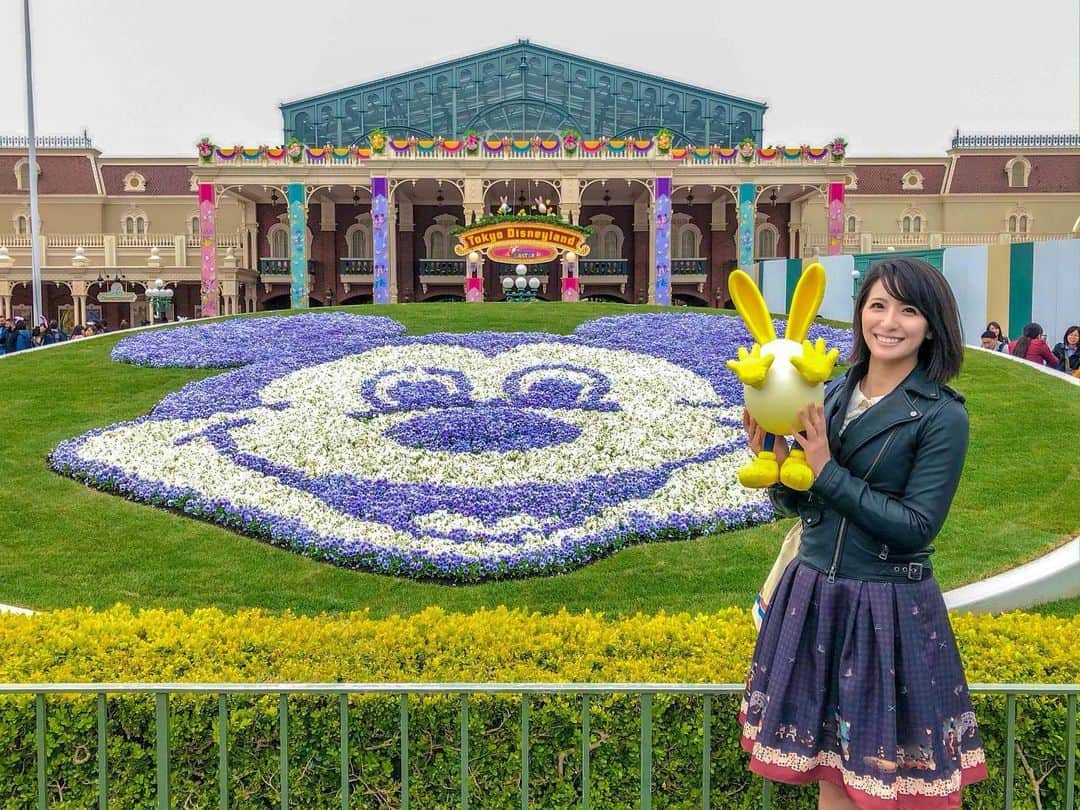 矢部あやのインスタグラム：「201904 Tokyo Disneyland うさたまひとつ、見つけた！ ・ #tokyodisneyland #TDL #TDL2019 #usatamaontherun」