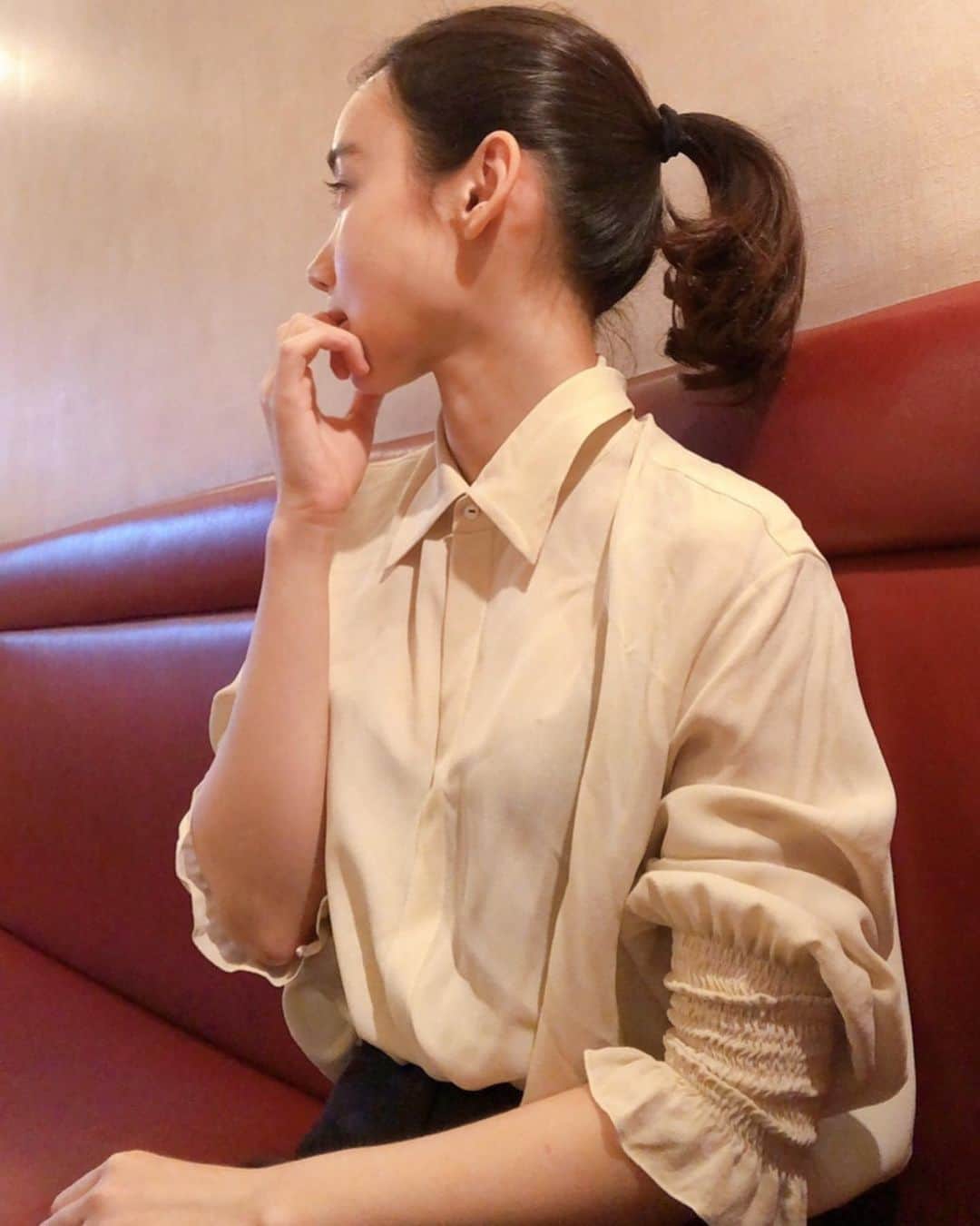 Baekのインスタグラム：「梅白あんみつ おいしいー！！！」