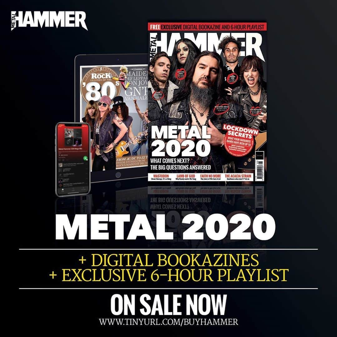 METAL HAMMERさんのインスタグラム写真 - (METAL HAMMERInstagram)「On sale NOW! Order link in our bio - who’s picking up their copy of Metal Hammer today? #MetalHammer #MachineHead #CodeOrange #Fever333 #LzzyHale #Halestorm #LacunaCoil #Metal #HeavyMetal #Rock」7月23日 21時10分 - metalhammeruk