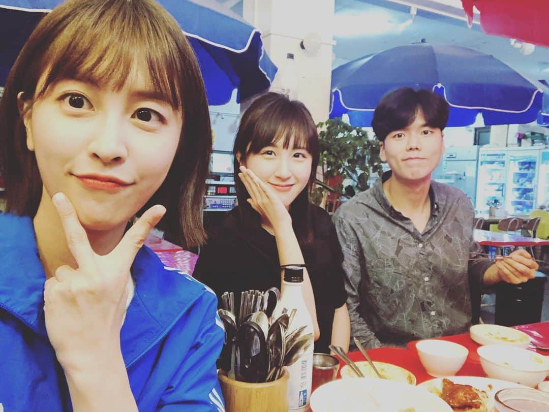 パク・ミンジさんのインスタグラム写真 - (パク・ミンジInstagram)「0722 birthday 🎂  낮엔 촬영 하고 밤엔 재미나게 마시는, 알찬 생일이었다 😙🍺  친구들아 고마워, 축하해주신 분들 모두 고맙습니당!   (+ 레드우즈 엔터테인먼트 고마워요🥰)」7月23日 19時41分 - kannamingoo