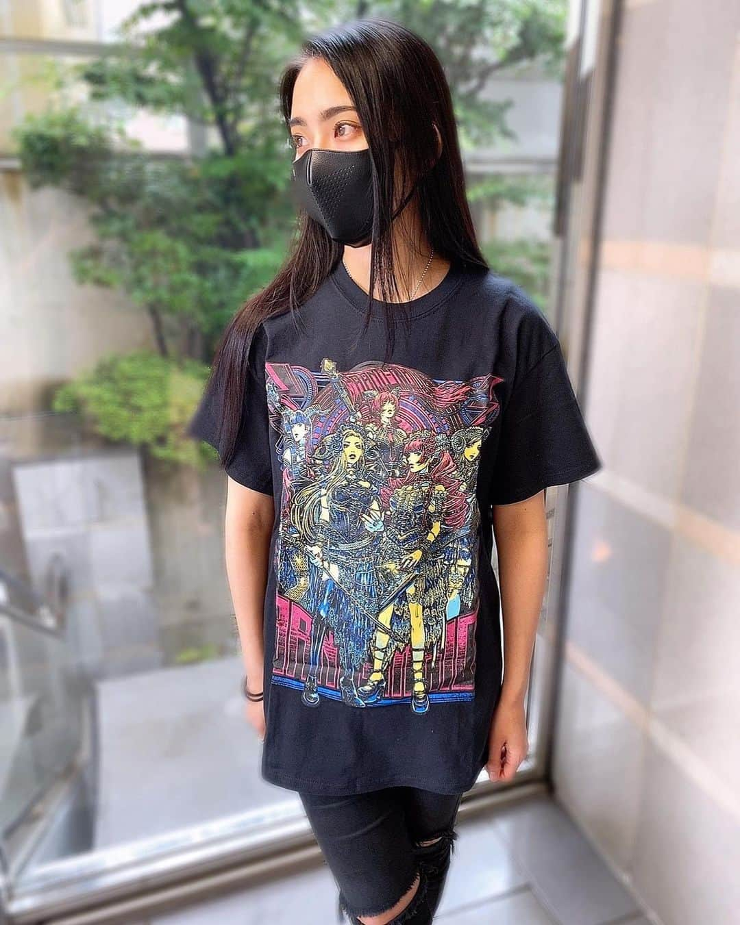 BAND-MAIDさんのインスタグラム写真 - (BAND-MAIDInstagram)「【NEW MERCH】 ・×ISANA KAGAMI ZEPP-T  3 colors ・NEW AMECOMI-T bandmaid.tokyo/contents/329014 #SAIKI #bandmaid」7月23日 12時28分 - bandmaid.jp