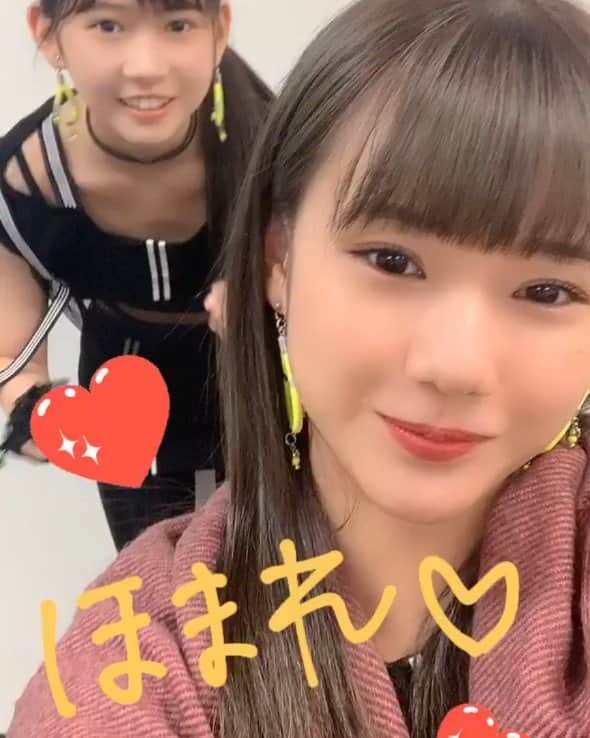 モーニング娘。'20のインスタグラム：「- . 15期初イベント！！ . . #横山玲奈 💛 #岡村ほまれ 💛 . .」