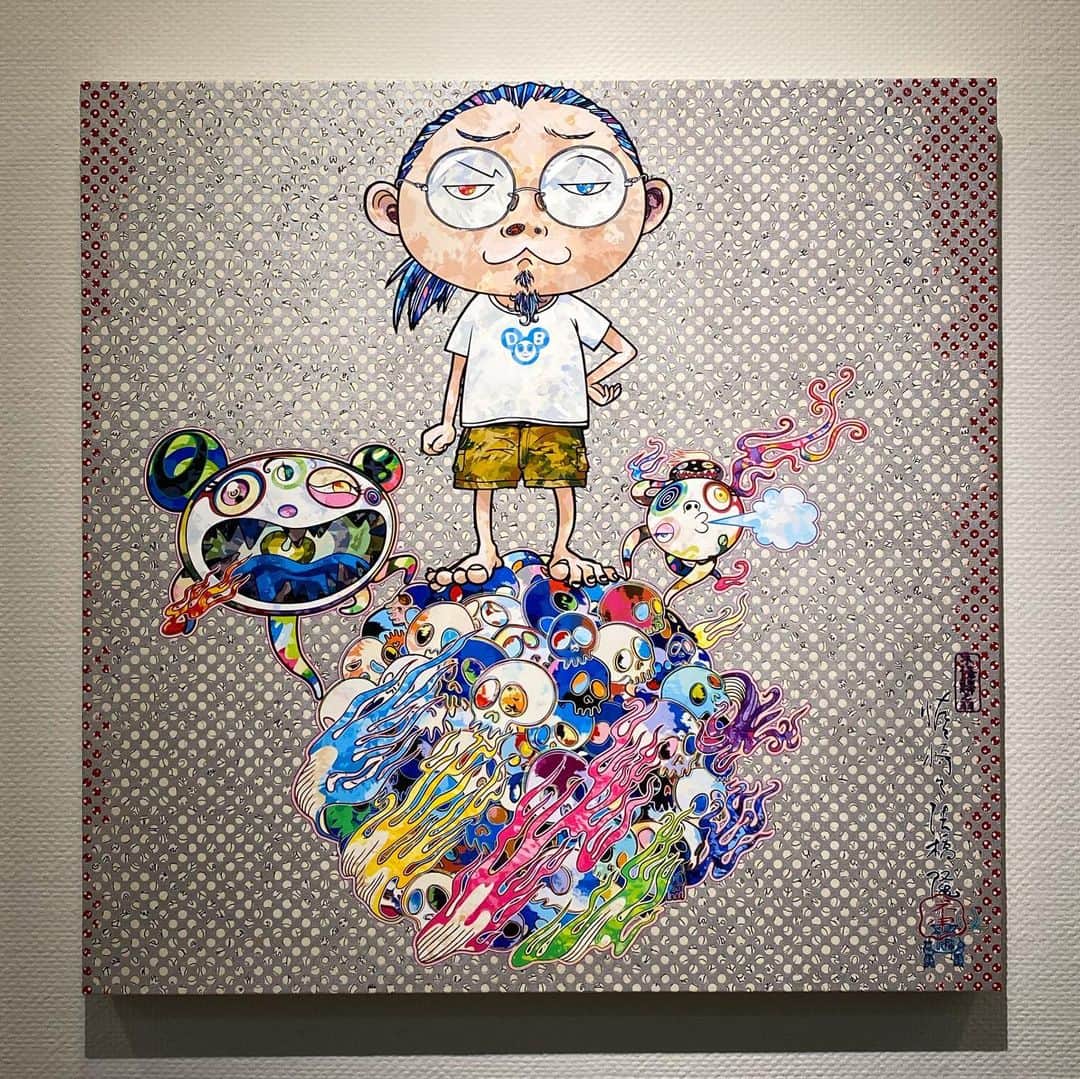 SHUHEI.Kさんのインスタグラム写真 - (SHUHEI.KInstagram)「第2回目のOKETA COLLECTION @oketacollection  前回よりも更にパワーアップしてた…  #五木田智央 #名和晃平 #GerhardRichter #奈良美智 #ロッカクアヤコ #草間彌生 #村上隆 #futura #松山智一 etc  凄すぎるコレクション。」7月23日 13時25分 - kamishu14