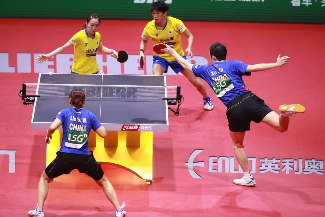 ITTF Worldさんのインスタグラム写真 - (ITTF WorldInstagram)「#CaptionThis 🦩  #ITTFWorlds2019 #TBT #TableTennis #PingPong #Tischtennis #Bordtennis #tenisdemesa #tennisdetable #乒乓球 #桌球 #卓球 #탁구  #настольныйтеннис」7月23日 14時00分 - wtt