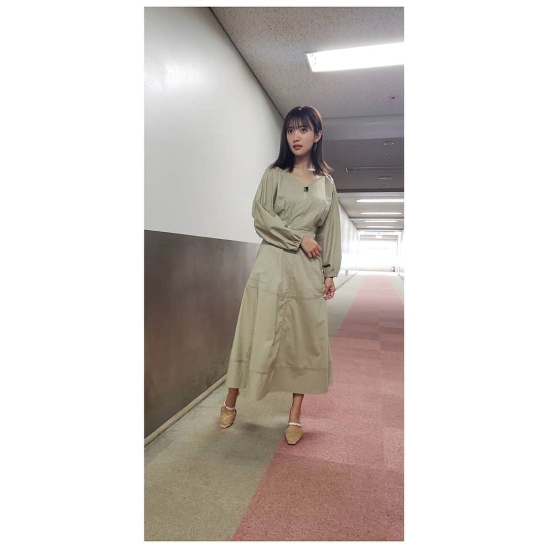 夏菜さんのインスタグラム写真 - (夏菜Instagram)「今日は「EX/直撃！シンソウ坂上」が放送です💚 是非ご覧ください😊 Dress&Shoes: @randa_pic Earring: @goldy_jp Styling: @erica_mimura」7月23日 14時07分 - natsuna_official