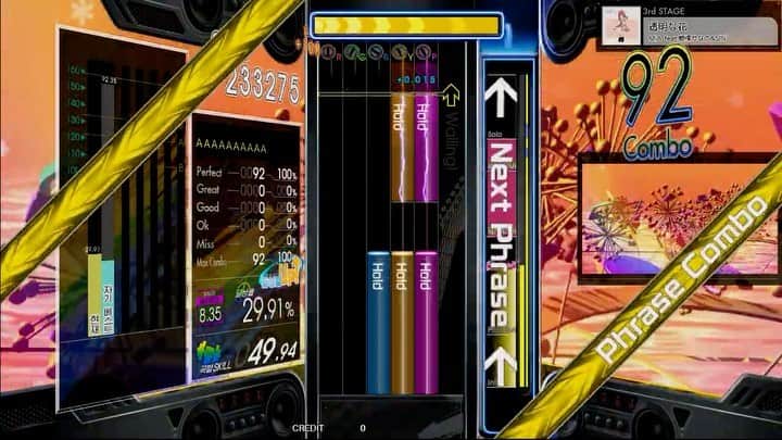 MiA のインスタグラム：「「透明な花 / MiA feat.戦慄かなの&S!N」 がギタドラでプレイ出来るようになりました！  作曲&ギターを担当してます。 皆様是非ゲームセンターでプレイしてみて下さい！」
