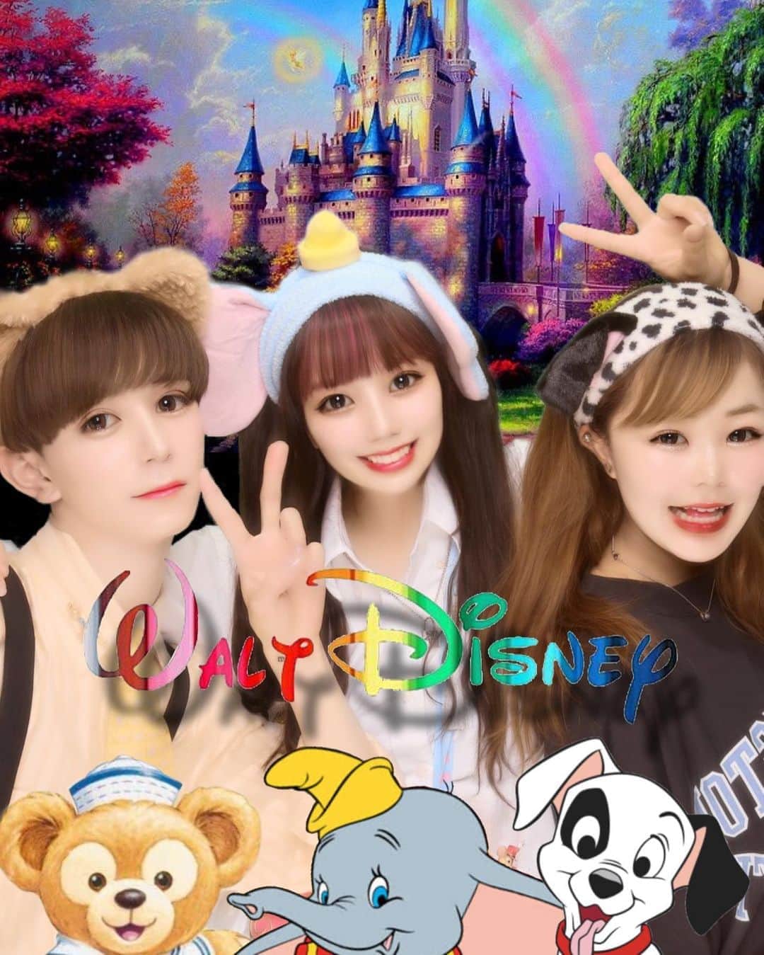 のインスタグラム：「ディズニー楽しかった。#ディズニー #ディズニーランド」