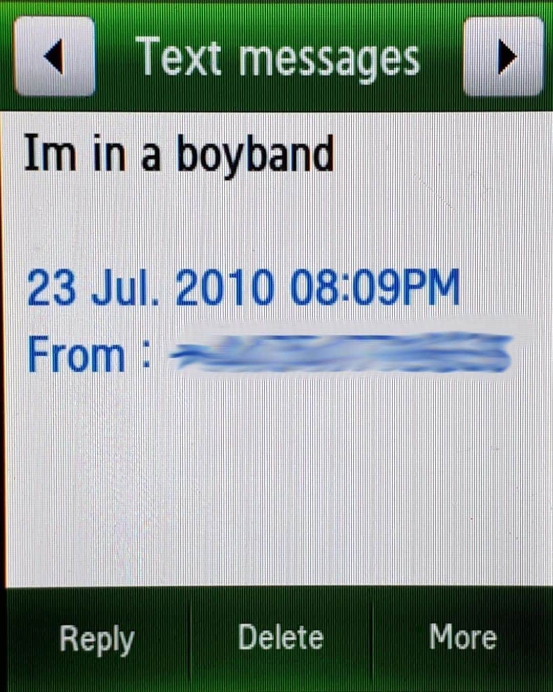 リアム・ペインのインスタグラム：「What a journey… I had no idea what we were in for when I sent this text to my Dad ten years ago at this exact time the band was formed. Thanks to everyone that’s supported us over the years and thanks to the boys for sharing this with me #10YearsOfOneDirection」