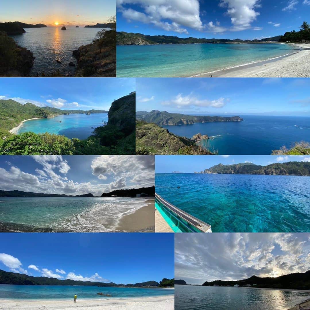 のインスタグラム：「今日は海の日！ ということで、島で撮った海の写真、そして島を行き来する船の写真を集めてみました♪ 安心して自由に旅行に行くことが難しい時期ではありますが、きれいな海の写真で少しでも癒しをお届けできたら嬉しく思います。 #世界自然遺産小笠原諸島 #小笠原諸島 #小笠原 #小笠原村 #父島 #海の日 #海のある風景 #船のある風景 #おがさわら丸 #おが丸 #ファンネルマーク #ははじま丸 #はは丸 #ゆり丸 #共勝丸」