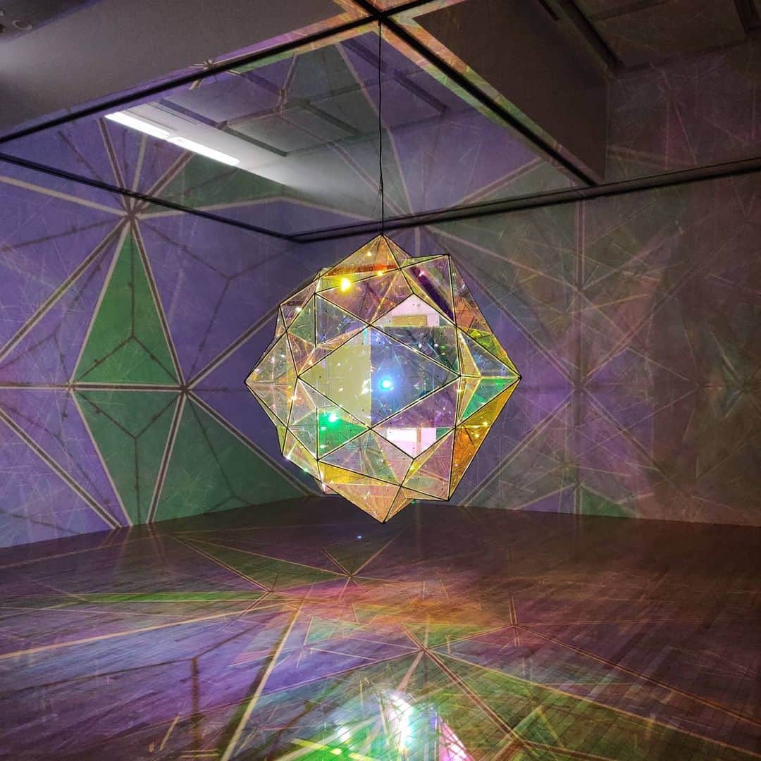 池澤あやかのインスタグラム：「#olafureliasson #オラファーエリアソンときに川は橋となる」