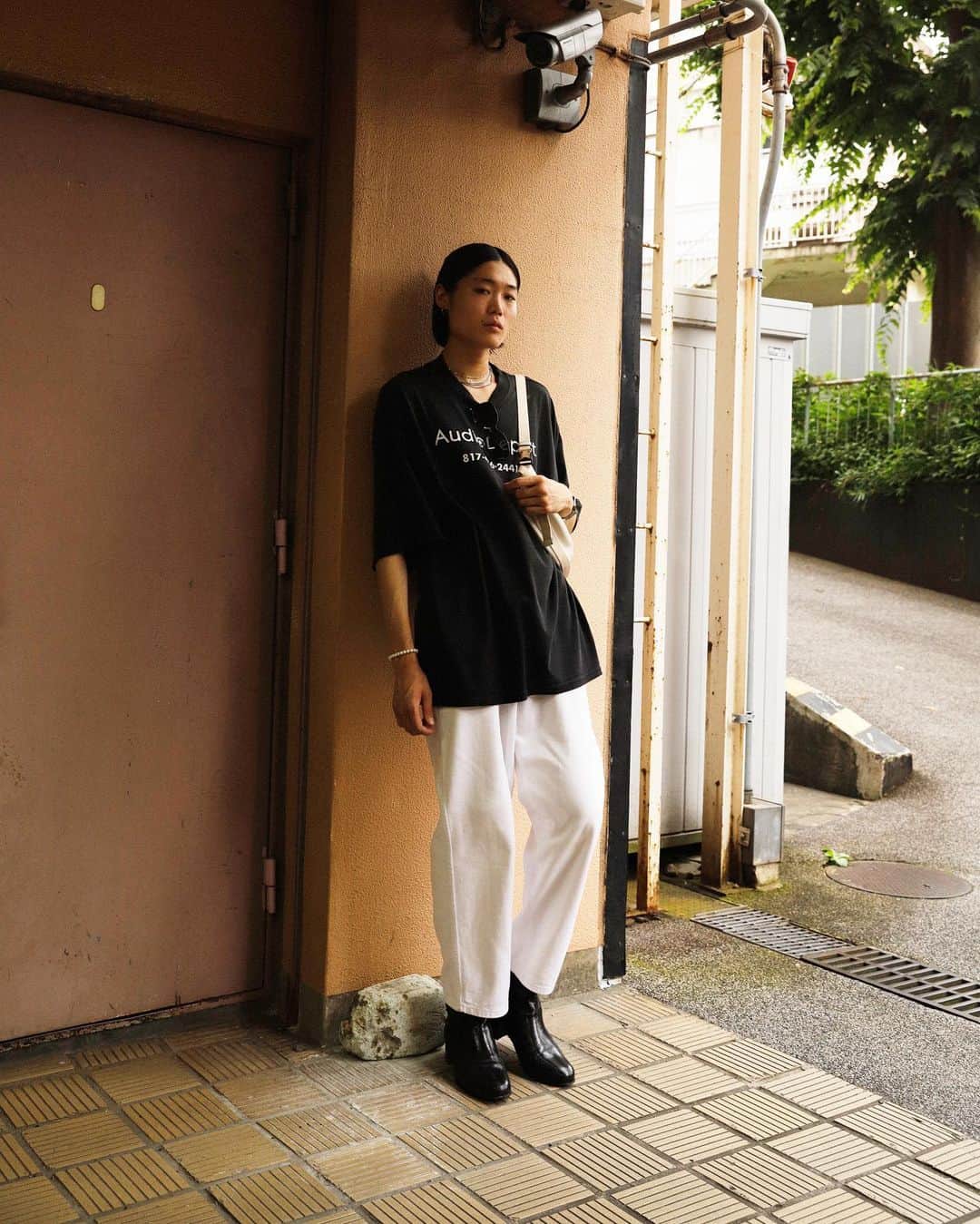 Droptokyoさんのインスタグラム写真 - (DroptokyoInstagram)「TOKYO STREET STYLE⁣⁣ Name: @by_takato  Occupation: Model (@model_agency_friday) Top: #Used Pants: #GUESS Shoes: #Florsheim Bag: #RagBone #streetstyle#droptokyo#tokyo#japan#streetscene#streetfashion#streetwear#streetculture#fashion#ストリートファッション#コーディネート#tokyofashion#japanfashion⁣⁣ Photography: @yuri_horie_」7月23日 18時05分 - drop_tokyo