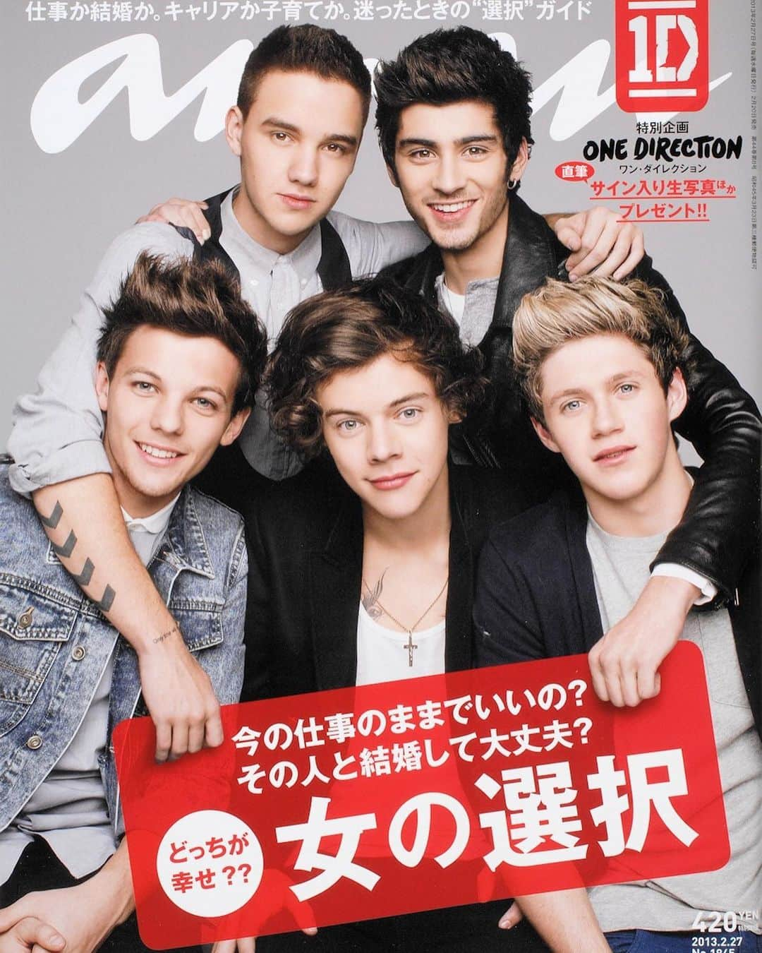 アンアンさんのインスタグラム写真 - (アンアンInstagram)「One Direction結成10周年おめでとうございます✨ Happy 10th Anniversary🎉  2013年の初来日時、ananの表紙にご登場いただいてから7年。ますますのご活躍をお祈りしています！  @onedirection #1D10周年  #10YEARSOF1D #10YearsOfOneDirection  #anan #anan_mag」7月23日 18時44分 - anan_mag