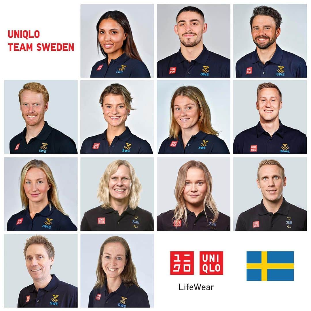 ユニクロさんのインスタグラム写真 - (ユニクロInstagram)「Pleased to announce that UNIQLO welcome the 13 Swedish athletes as our first team brand ambassador named UNIQLO TEAM SWEDEN. We strengthen the partnership with the Swedish Olympic and Paralympic Committees by collaborating in a range of projects together for the future. #uniqloteamsweden @sweolympic @parasportswe」7月23日 19時02分 - uniqlo