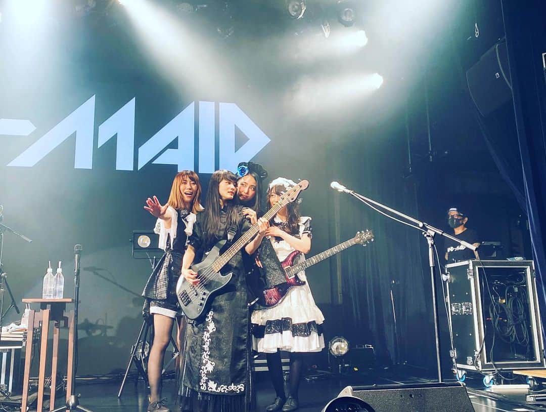 BAND-MAIDさんのインスタグラム写真 - (BAND-MAIDInstagram)「#bandmaid #bandmaidokyuji」7月23日 19時05分 - bandmaid.jp