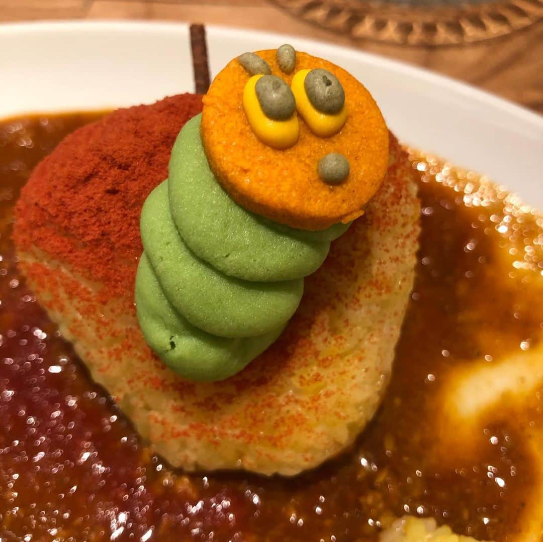 乾亜由美さんのインスタグラム写真 - (乾亜由美Instagram)「#はらぺこあおむしカフェ The Very Hungry Caterpillar cafe 🐛」7月23日 19時17分 - inuiayumi