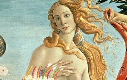 森祐介さんのインスタグラム写真 - (森祐介Instagram)「ヴィーナスの誕生日会/Venus's Birthday Party🎂 . 「ヴィーナスの誕生」はボッティチェッリの作品で、ギリシャ神話より、女神ヴィーナスが海から誕生し出現した様を描いているそうです。 今日は海の日ということで誕生パーティーをしました🎉おめでとうヴィーナス🎂 . #ボッティチェッリ  #botticelli #sandrobotticelli  #ヴィーナスの誕生 #ヴィーナス #誕生日 #海の日  #ハッピーバースデー  #thebirthofvenus  #venus  #happybirthday  #hbd  #💨 #💁‍♂️ #🎂 #🙍‍♀️」7月23日 19時32分 - morisuke_08