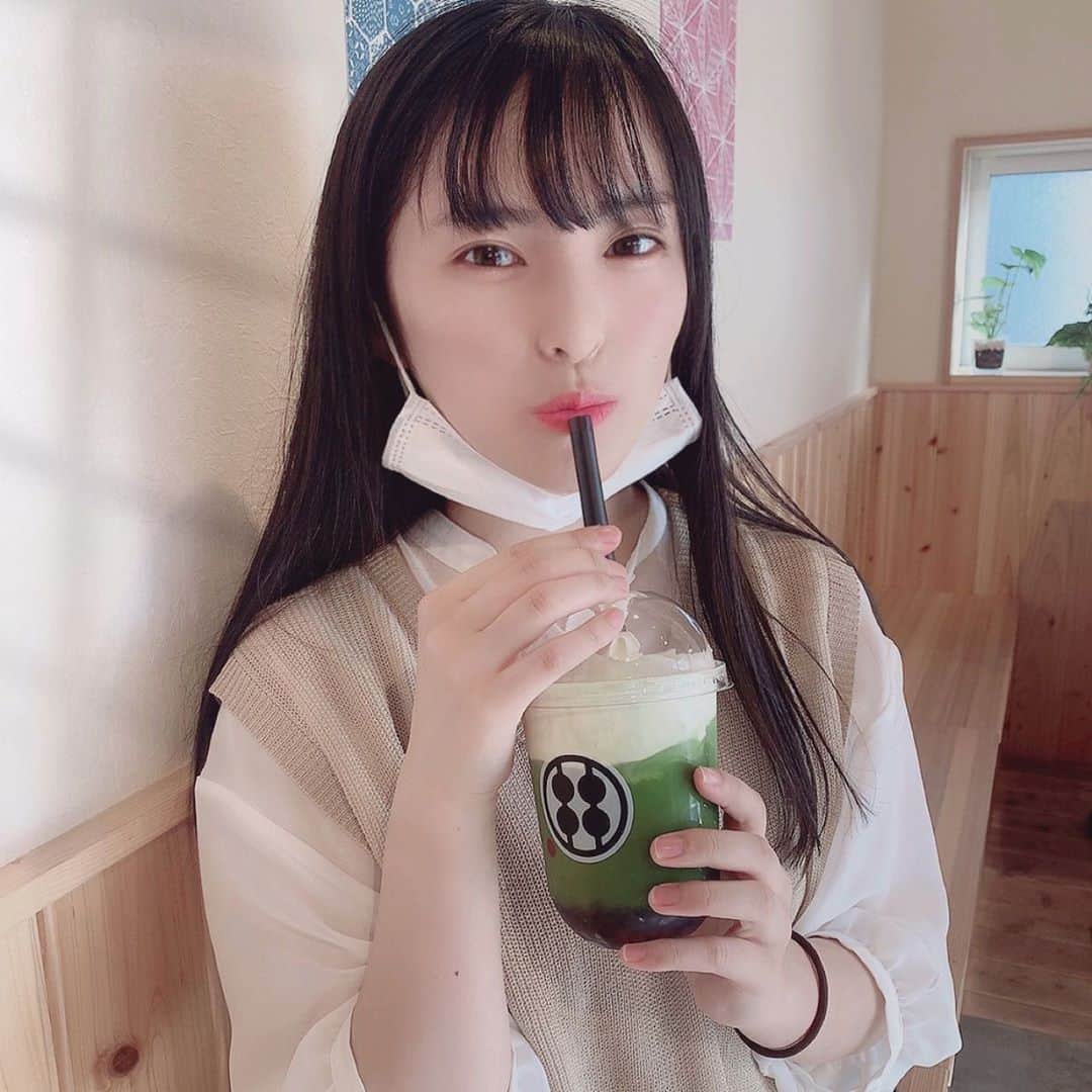 大塚七海のインスタグラム：「ㅤㅤㅤㅤㅤㅤㅤㅤㅤㅤㅤㅤㅤ 美味しかった〜 また行きたいな🌿  ㅤㅤㅤㅤㅤㅤㅤㅤㅤㅤㅤㅤㅤ #古町 #甘味処鎌倉 #過去pic #ngt48 #新潟 #1ヶ月くらい前」