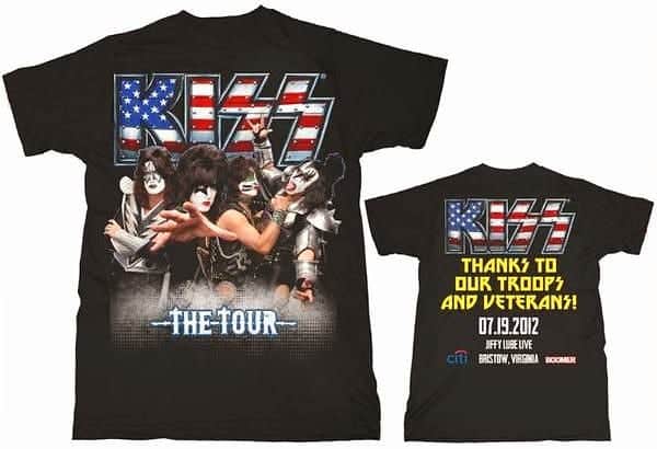 KISSさんのインスタグラム写真 - (KISSInstagram)「#KISSTORY July 19, 2012 - #KISS honored the U.S. military with an intimate free concert for over 2000 service men & women at Jiffy Lube Live in Bristow, Virginia.」7月19日 23時43分 - kissonline