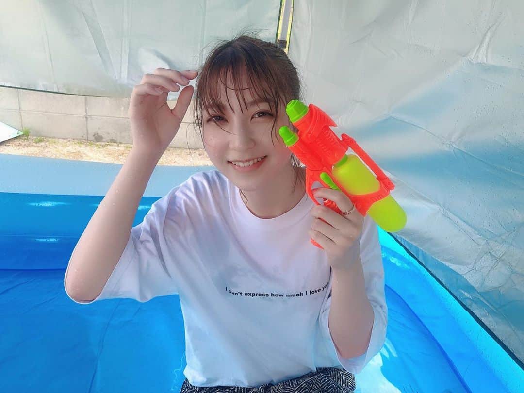 松岡菜摘のインスタグラム：「. . ３歳児に張り合ったけど 全然普通にやられました😫😐 .」