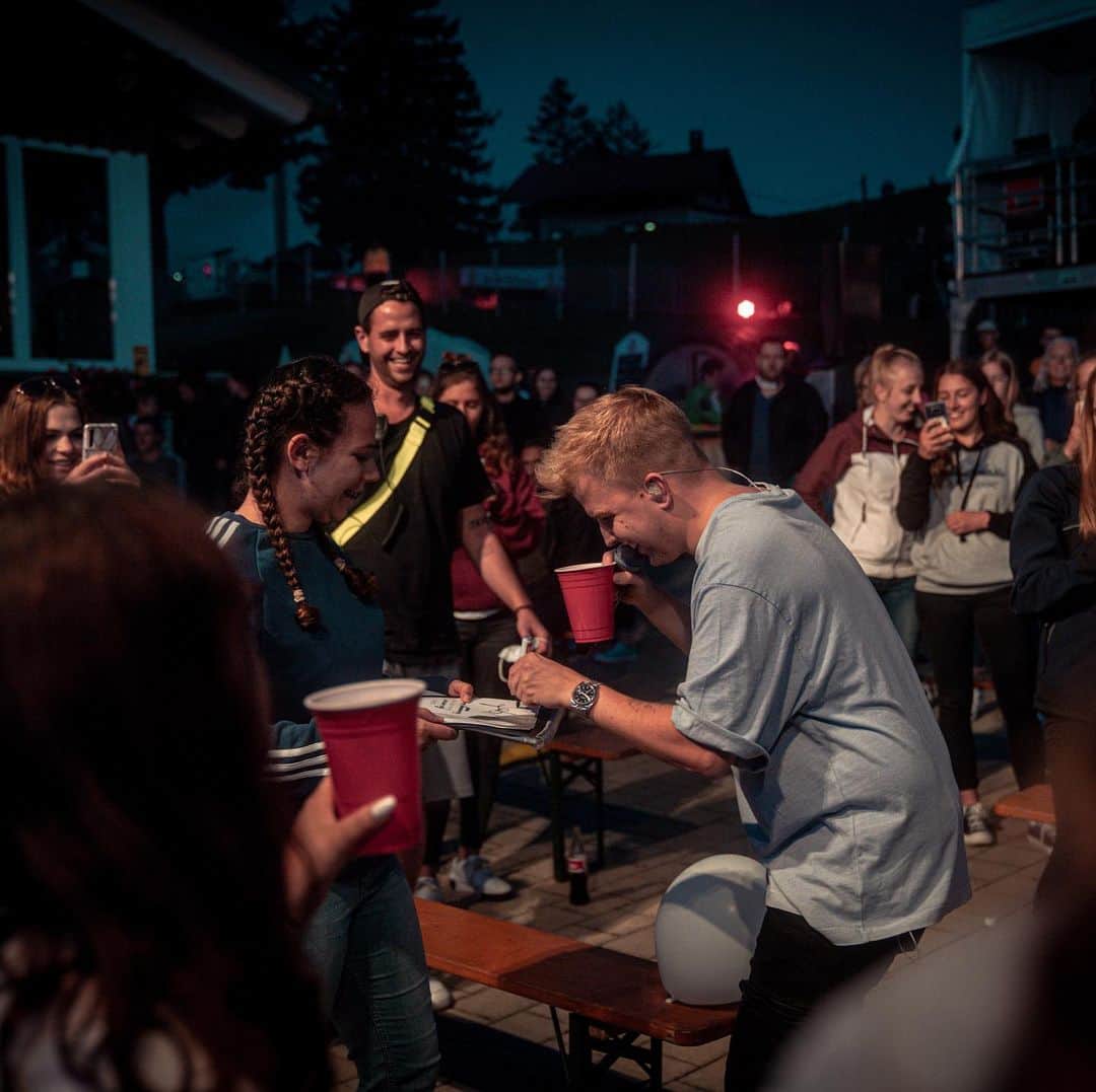 Kayefのインスタグラム：「Gestern in Oberstaufen 🙌🏻 Danke für diesen geilen Tag 🔥 📷 @haley_shot_it #kayeflive #kayef #bergsommer」