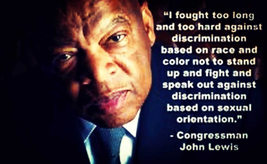 エルトン・ジョンさんのインスタグラム写真 - (エルトン・ジョンInstagram)「#RIP Congressman John Lewis.  One of the finest Americans ever.  A legacy rich with humanity and equality for all.  #JohnLewis」7月19日 19時25分 - eltonjohn