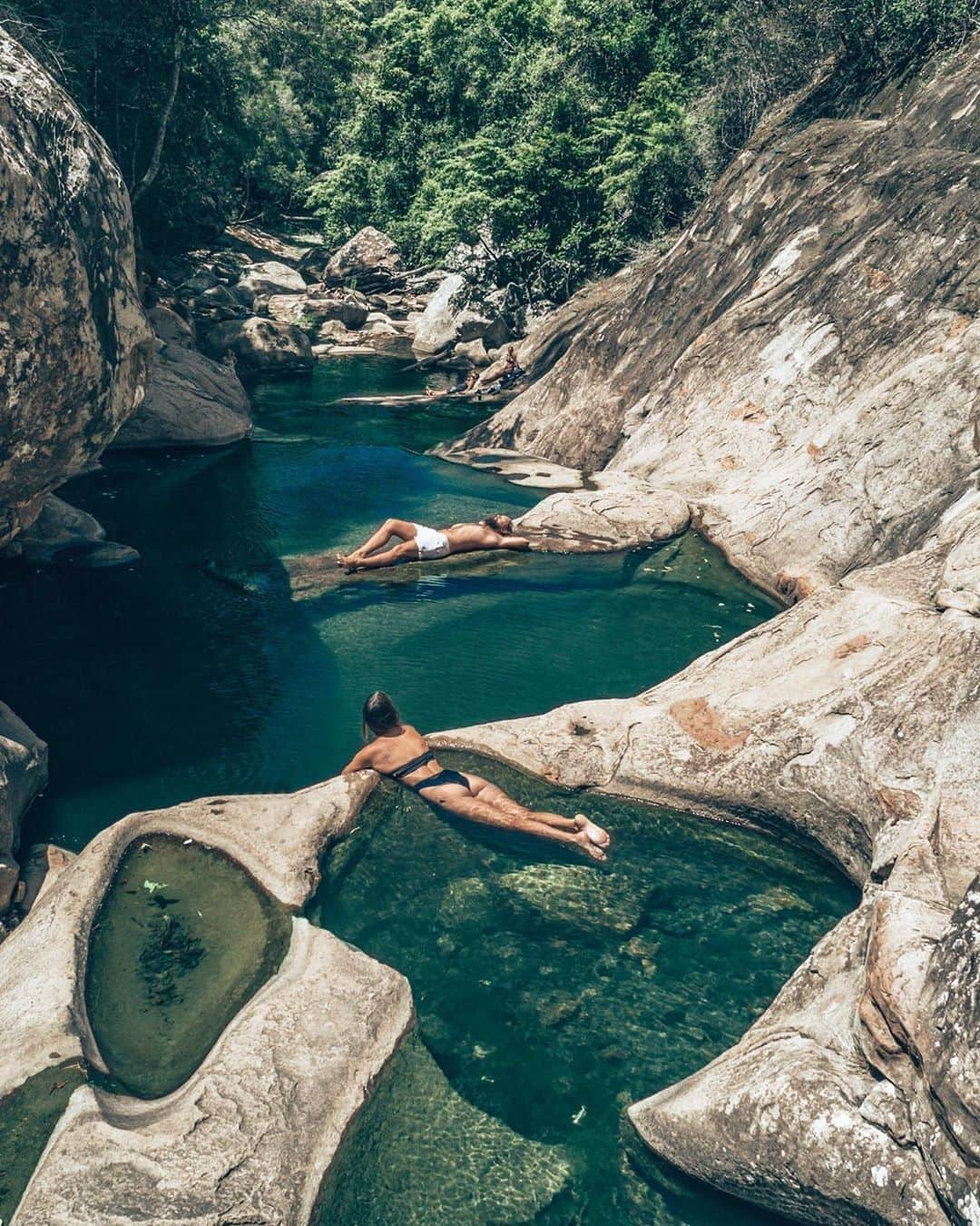 Australiaさんのインスタグラム写真 - (AustraliaInstagram)「We’re pleased to confirm that this swimming spot ranks 10/10 💦 That’s according to @_aswewander, who’s been “spoilt for choice” with all of the delightful natural pools they’ve discovered on their 4WD road trip around Australia. This #rockpool is in Macquarie Pass National Park, a short drive from @kiamansw, which is also home to one of the world’s largest blowholes. To marvel at the surging ocean as it erupts high into the air is quite a thrill, and the two-hour scenic drive makes the perfect day excursion from @sydney. #seeaustralia #loveNSW #newsouthwales #kiama」7月19日 20時00分 - australia