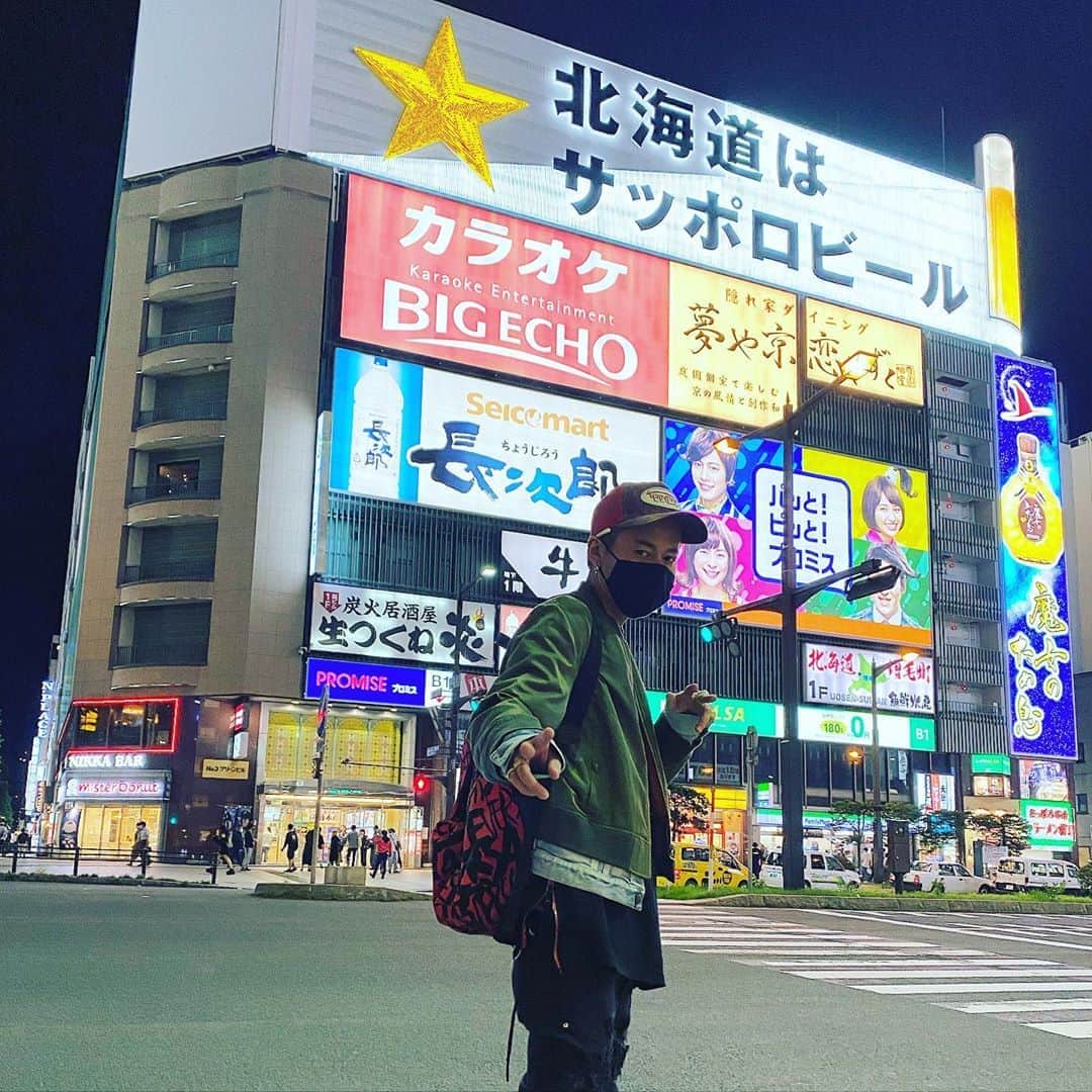 DJ HALのインスタグラム：「札幌ありがとうございました！ またすぐに....✈️」
