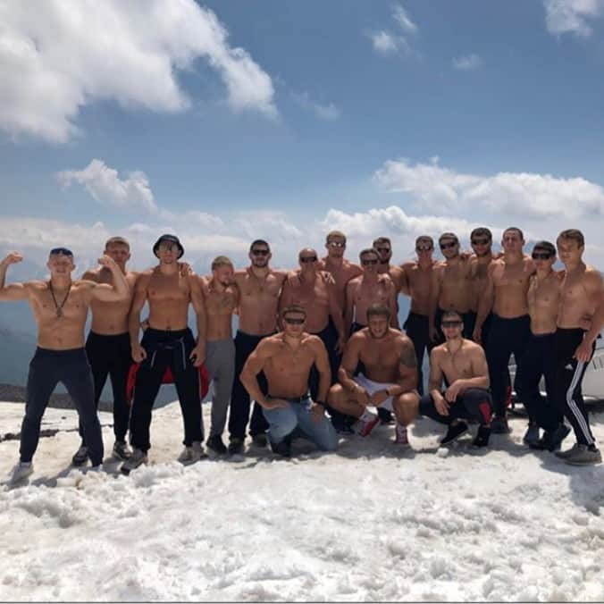 のインスタグラム：「Команде #fedorteam покорилась еще одна вершина」