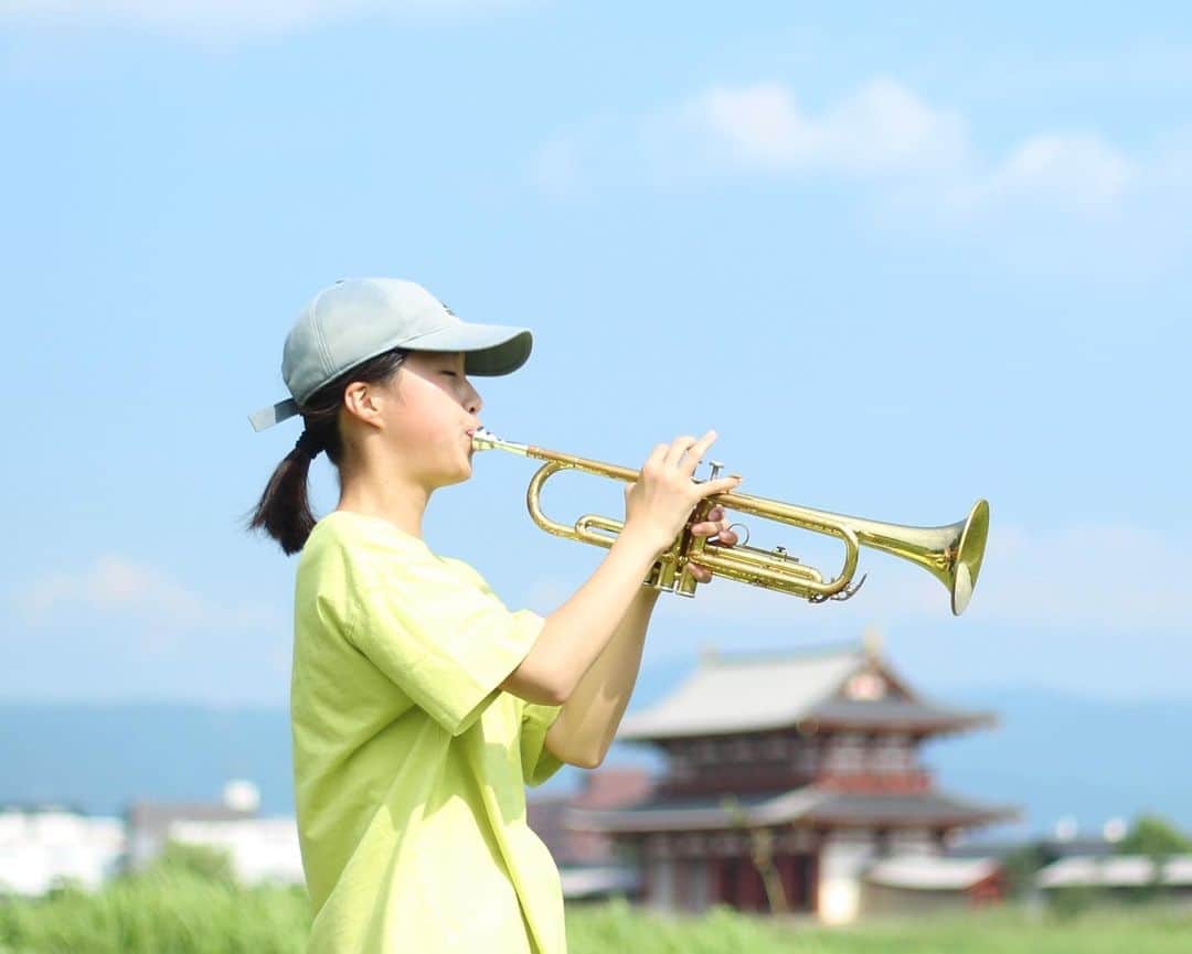 shin_goのインスタグラム：「2367 2020.7.19sun 吹奏楽部入部、楽しそうです。」