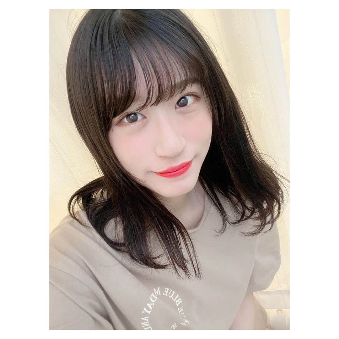 上西怜さんのインスタグラム写真 - (上西怜Instagram)「⠀ ⠀ 前髪わけてないのと わけてるの👩🏻👩🏻✨ ⠀ ⠀ ⠀ ⠀」7月19日 21時17分 - jonishi_rei
