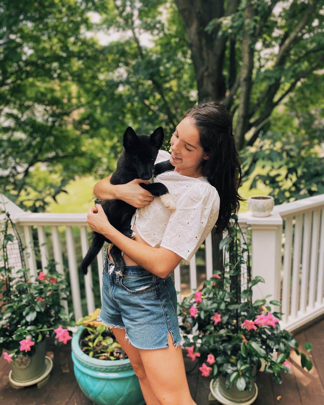 ロレイン・マクナマラのインスタグラム：「Dog days of summer are pretty cute tbh☀️🥰」