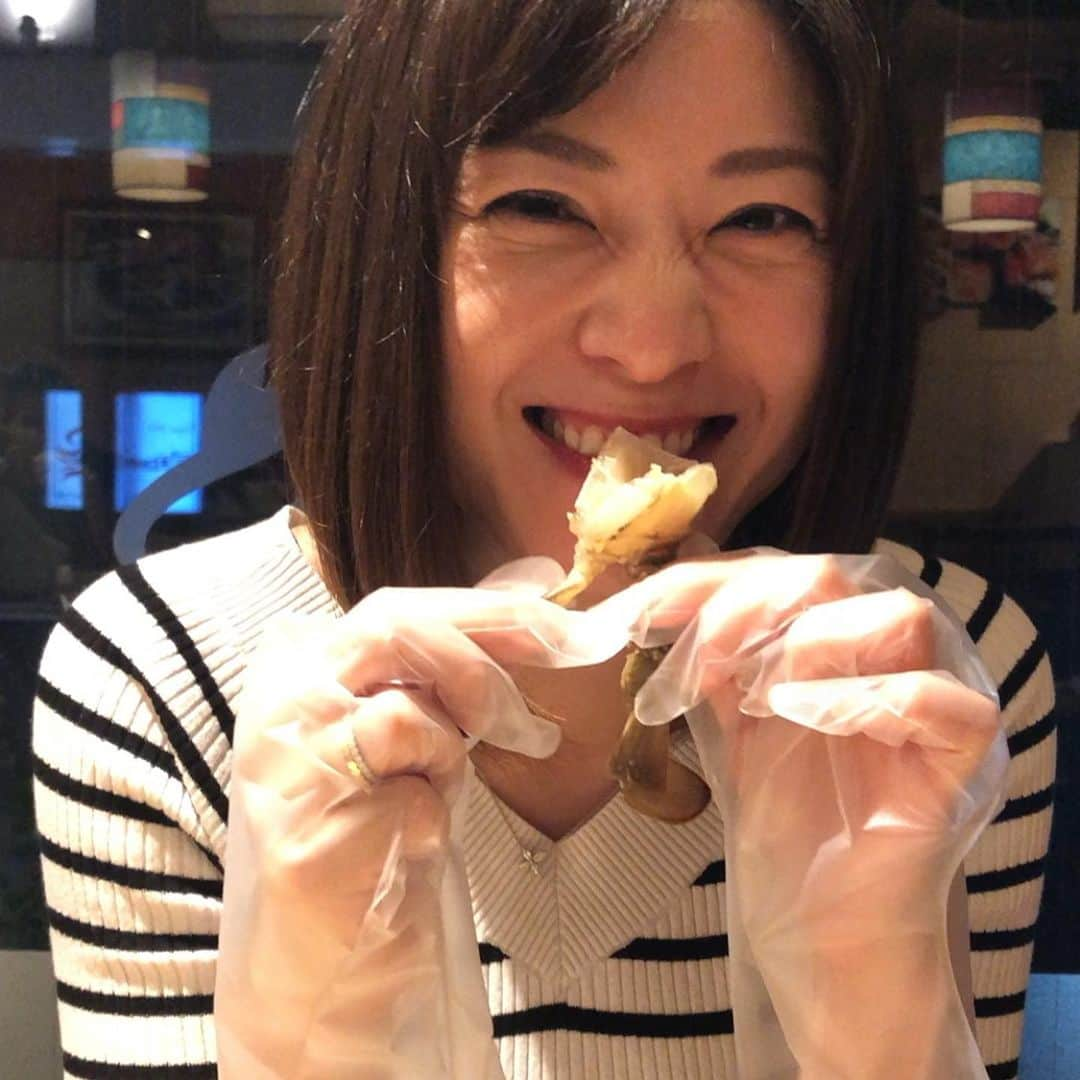 原史奈さんのインスタグラム写真 - (原史奈Instagram)「お久しぶりのプロカンジャンケジャン🦀 美味しすぎるー♬ 蟹好きにはたまらない😍 最高😆幸せ〜😋💕 #プロカンジャンケジャン #赤坂 #蟹好き #甲殻類好き #韓国料理 #至福の時間  #幸せすぎて顔くしゃくしゃ #セウジャン #チョウムチョロム  #原史奈 #ゴルフ #ゴルフレッスン #ゴルフ女子#ゴルフ男子 #ゴルフ大好き #golf #ゴルフウエア #ゴルフコーデ #ゴルフグッズ #ゴルフ動画 #ping #ピン #ping女子 #gle2 #g410 #even #archivio #アルチビオ #cuartounited」7月20日 8時54分 - fuminahara