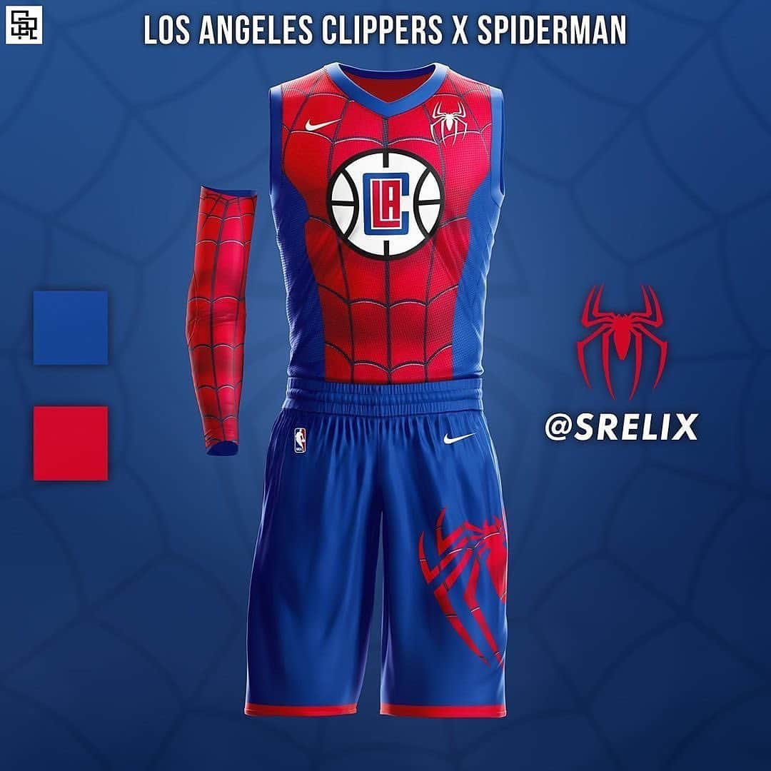 スポーツセンターさんのインスタグラム写真 - (スポーツセンターInstagram)「These superhero inspired NBA jerseys are amazing. 🔥🔥🔥 (via @srelix, h/t @espn)」7月20日 1時02分 - sportscenter