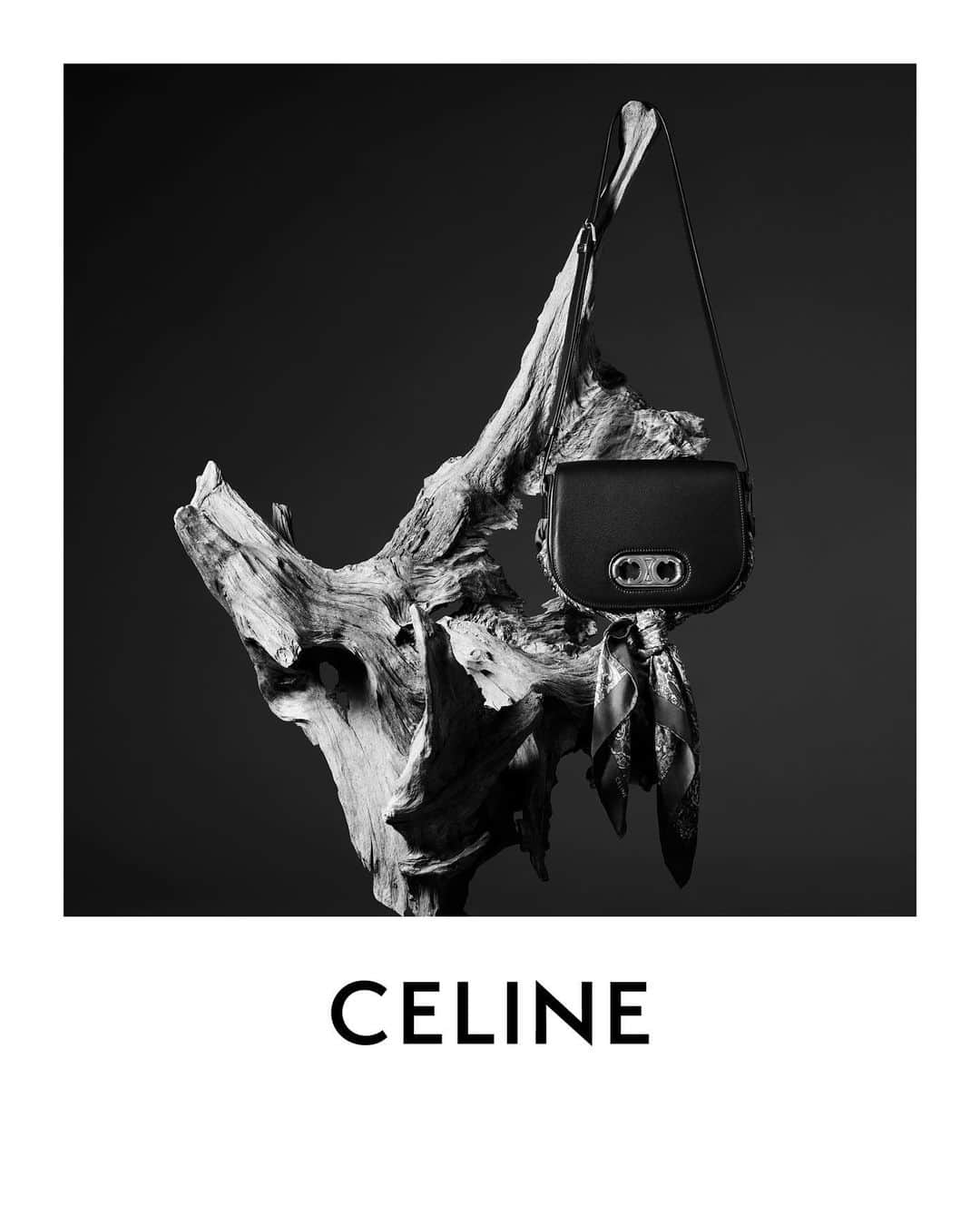 Celineさんのインスタグラム写真 - (CelineInstagram)「CELINE WINTER 20 PART 1 CELINE MAILLON TRIOMPHE BAG WITH SILK CARRE   AVAILABLE IN STORE NOW AND AT CELINE.COM   #CELINEBYHEDISLIMANE」7月20日 2時57分 - celine