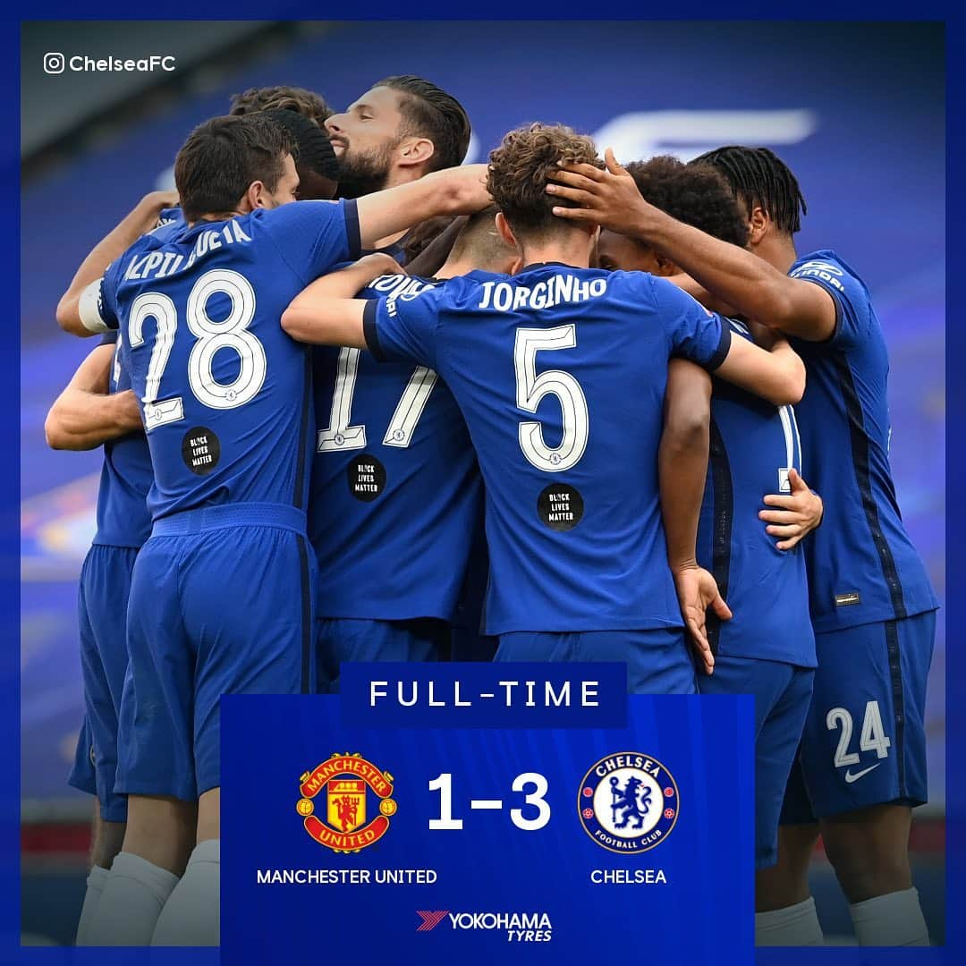 チェルシーFCさんのインスタグラム写真 - (チェルシーFCInstagram)「We’re through to the FA Cup final! What a performance! 😃👏 #MUNCHE #CFC #Chelsea」7月20日 4時05分 - chelseafc