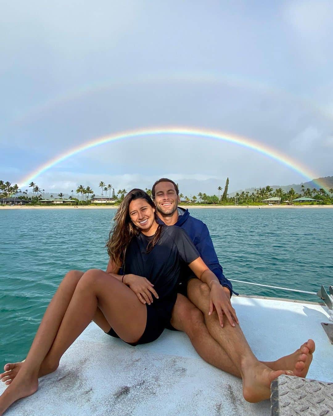 マリア・マニュエルのインスタグラム：「🌈🌈❤️」