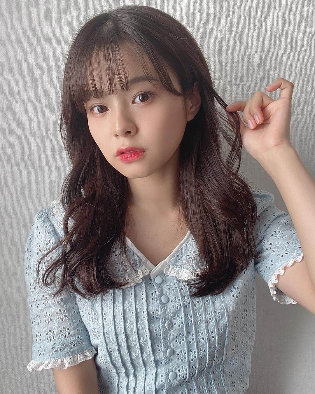 のインスタグラム：「* シャーベットピンクリリースまで あと2日…！  今日は23:00〜 文化放送「レコメン！」に ゲスト出演させていただきます☁️  お時間あったらぜひ聴いてください〜  トップスは @epineofficial ♡ ファンの方からプレゼントでいただきました💎 かわいい、、！  #シャーベットピンク #ngt48 #レコメン #321_code」