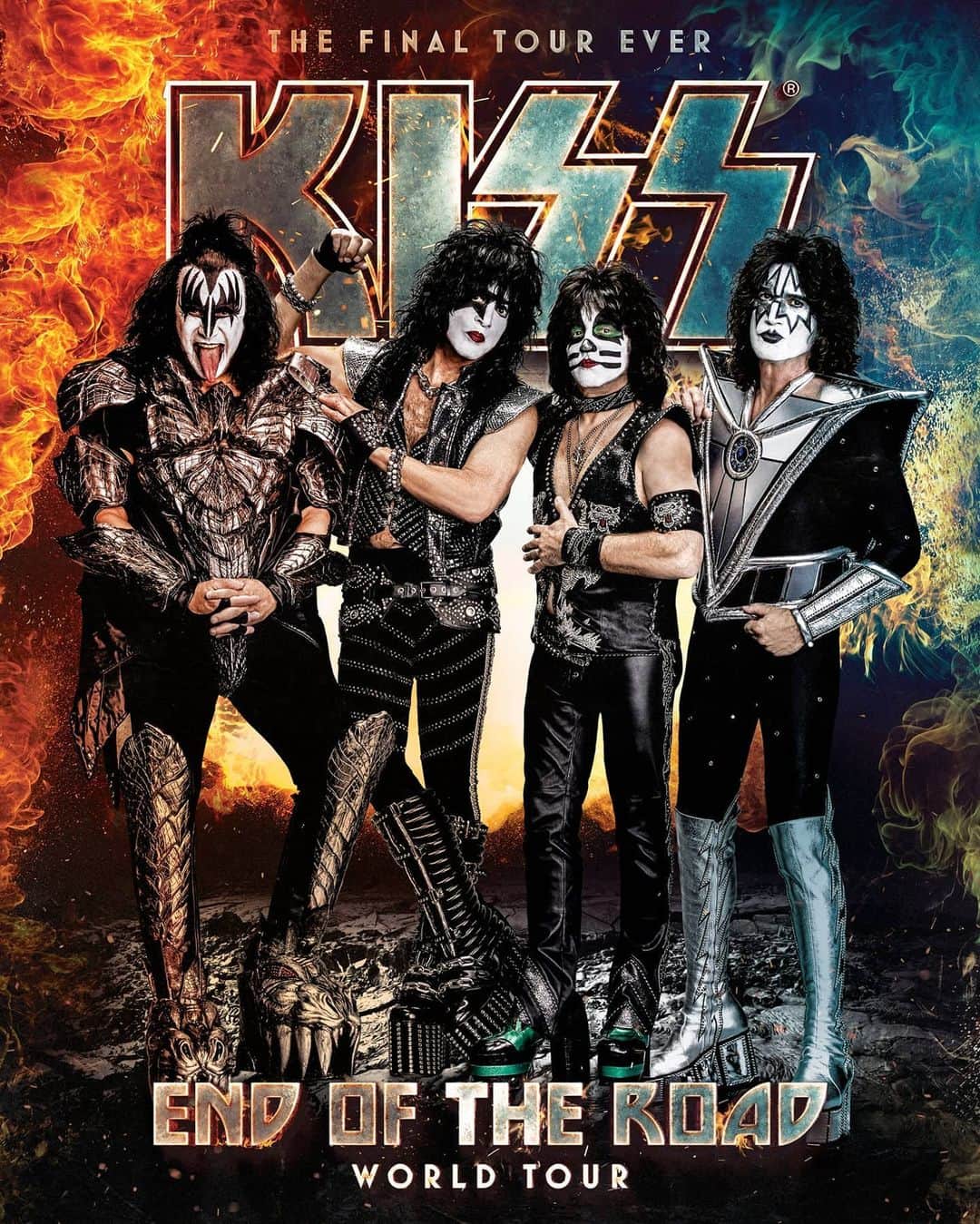 KISSさんのインスタグラム写真 - (KISSInstagram)「JUST ANNOUNCED! Rescheduled & New #EndOfTheRoad European Dates for 2021   We are excited to announce rescheduled and new European dates for 2021. Further dates will also be added to the cities announced today.  Paul Stanley says, “We are waiting. We are ready. When we are told everyone is safe and this pandemic is over, we will shake the earth and rock your world as always and as never before.”  Gene Simmons says, “We can't wait for this pandemic to be over, and for all of you to be safe. We are planning to rock your world, once it is safe out there, for all of you and for us. See you in Europe”  KISS END OF THE ROAD 2021 rescheduled and new European dates announced today are below. With more dates to be added.  June 2 -   Sportspalais - Antwerp,  BELGIUM June 8 -   Accors Hotel Arena - Paris, FRANCE June 10 - Westfalenhalle - Dortmund, GERMANY June 12 -  Atlas Arena - Lodz, POLAND June 15 - Barclaycard Arena - Hamburg, GERMANY June 19 - Tele 2 Arena - Stockholm, SWEDEN June 21 - Hartwell Arena - Helsinki, FINLAND June 23 - Scandanavian - Gothenburg, SWEDEN June 25 - Festhalle - Frankfurt, GERMANY June 30 - Hallenstadion - Zurich, SWITZERLAND July 3 -    Rockfest - Barcelona, SPAIN July 4 -    Wizink Arena - Madrid, SPAIN July 6 -    Roman Arena - Nimes, FRANCE July 8 -    Schleyerhalle - Stuttgart, GERMANY July 10 -  O2 Arena - Prague, CZECH REPUBLIC July 12 -  Arena Di Verona - Verona, ITALY July 15 -  Budapest Arena - Budapest, HUNGARY  KISS will be offering VIP experiences and special KISS Army fan presales. VIP experiences may include a personal photo opportunity with the band, access to an exclusive pre-show lounge and a behind the scenes tour.  Visit www.kissonline.com/tour for more information.   Unfortunately, due to scheduling issues involved with moving the tour back a year KISS will not be able to play the following cities, that were originally set for 2020.  Sandnes, Norway Kaunas, Lithuania  Lisbon, Portugal Gliwice, Poland Sofia, Bulgaria   Those fans with tickets for the above cities should refer to their ticket office for refunds.」7月20日 17時54分 - kissonline
