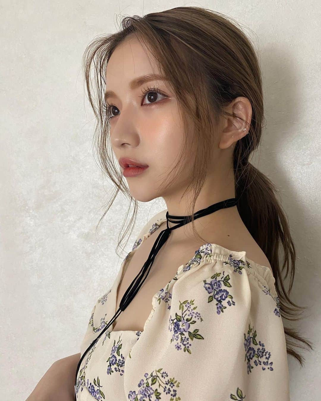 南りほのインスタグラム：「きらきらめいく🌈🌟💋💄」