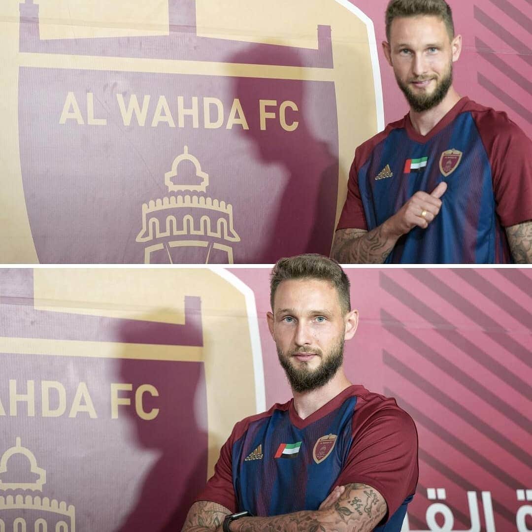 ティム・マタヴジュのインスタグラム：「I'm very happy to announce that I signed with @alwahdafcc yesterday. I am really excited to start this new adventure in Abu Dhabi. I hope I will score a lot of goals to help our team to achieve our goals.  #whdfc」